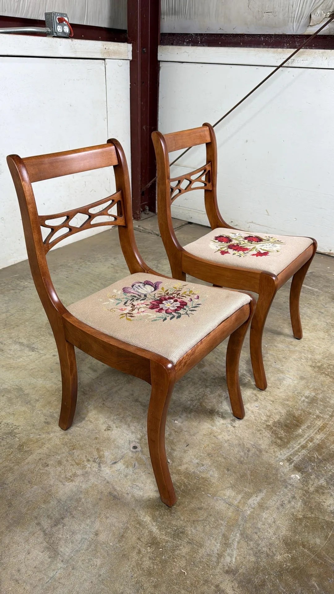 Chairs restored