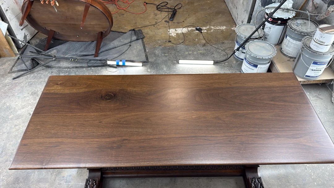 Campbell table top refinished