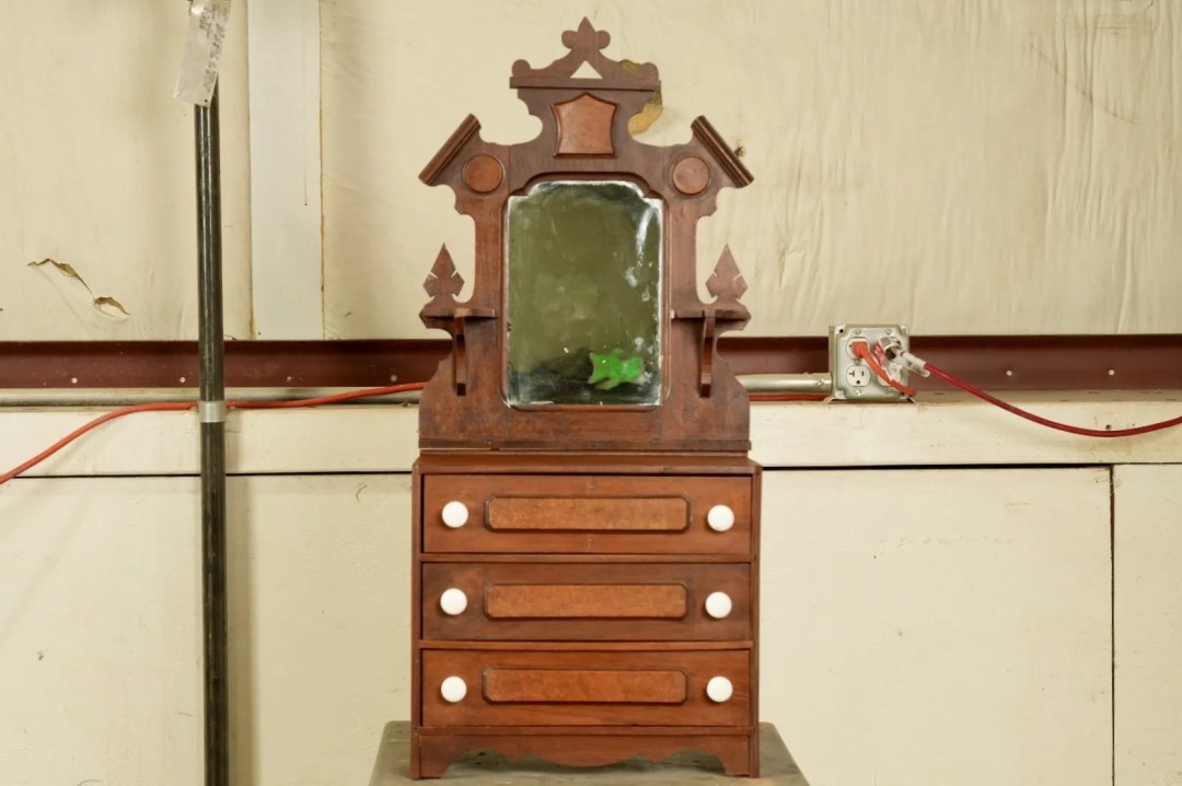 Antique dresser after restoration at G. Michael's